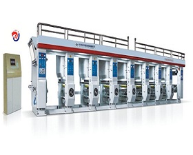 HXAY800/1100A GRAVURE FULL-AUTOMATIC COMPUTER TOPPING COLOR PRINTING MACHINE (SEVEN MOTORS)